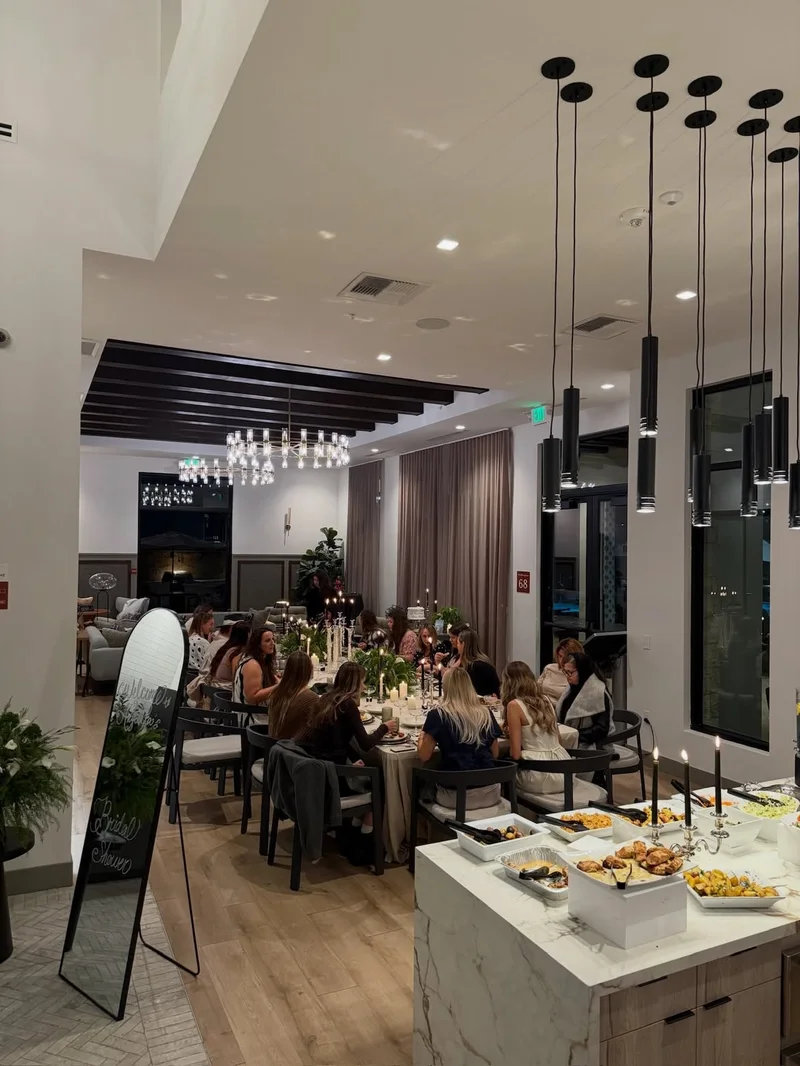 Joy Flowers Studio on Instagram — bridal shower setup in Sacramento